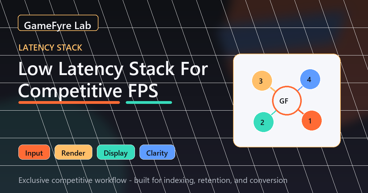 Low Latency Stack For Competitive FPS (2026) visual guide
